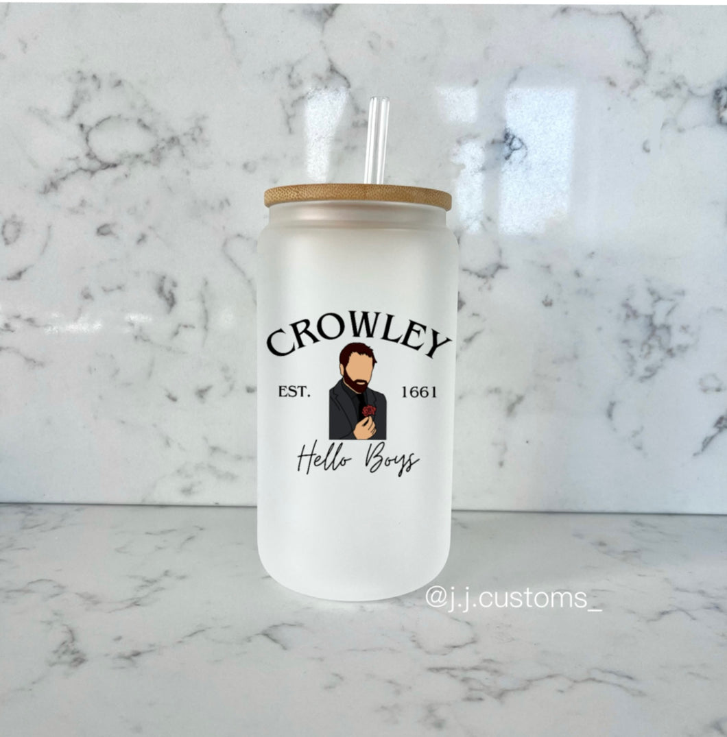 Crowley Est. Glass Tumbler