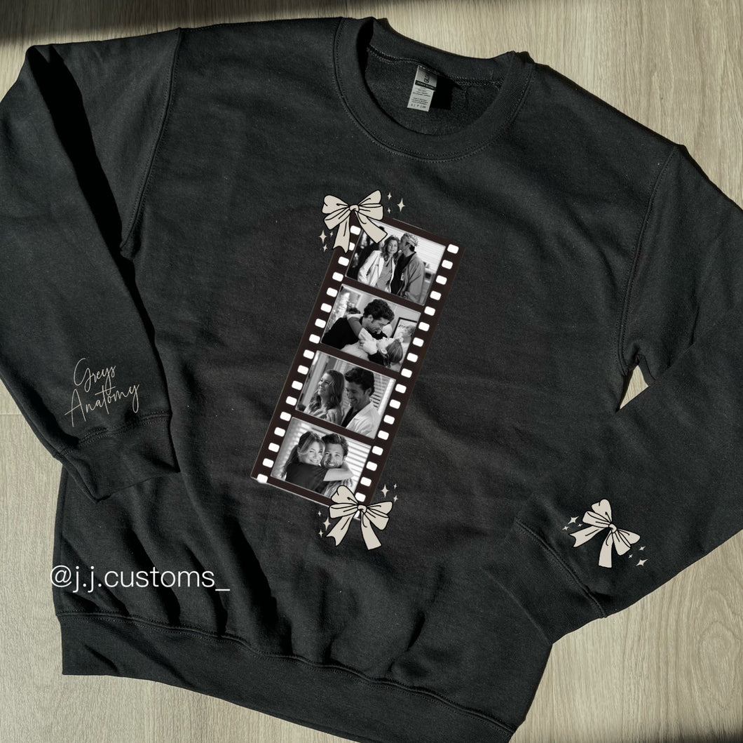 Meredith & Derek Photo Booth Sweatshirt