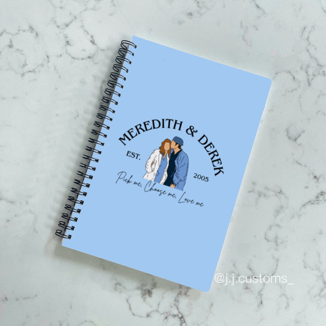 Meredith & Derek Est. Notebook