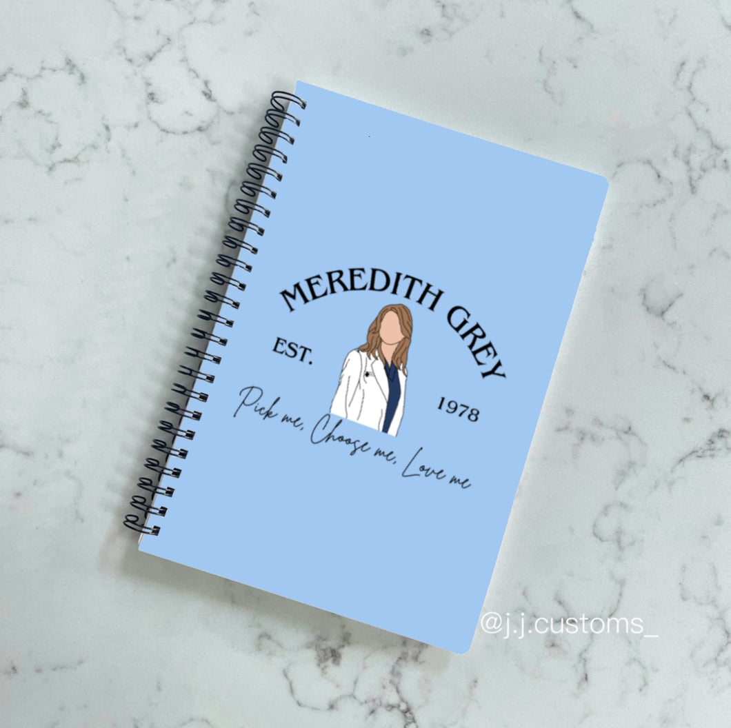 Meredith Est. Notebook