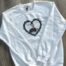 Load image into Gallery viewer, Tim Lace Heart Sweatshirt
