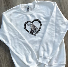 Load image into Gallery viewer, Lucy Lace Heart Sweatshirt
