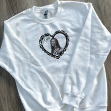 Load image into Gallery viewer, Nyla Lace Heart Sweatshirt
