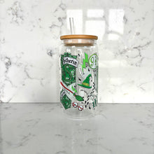 Load image into Gallery viewer, Slytherin Glass Tumbler
