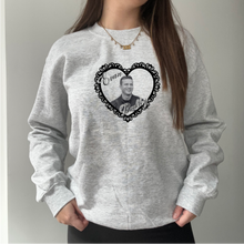 Load image into Gallery viewer, Buck Lace Heart Sweatshirt
