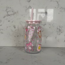 Load image into Gallery viewer, Pink Drinks Glass Tumbler
