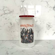 Load image into Gallery viewer, Scream Ghost Glass Tumbler
