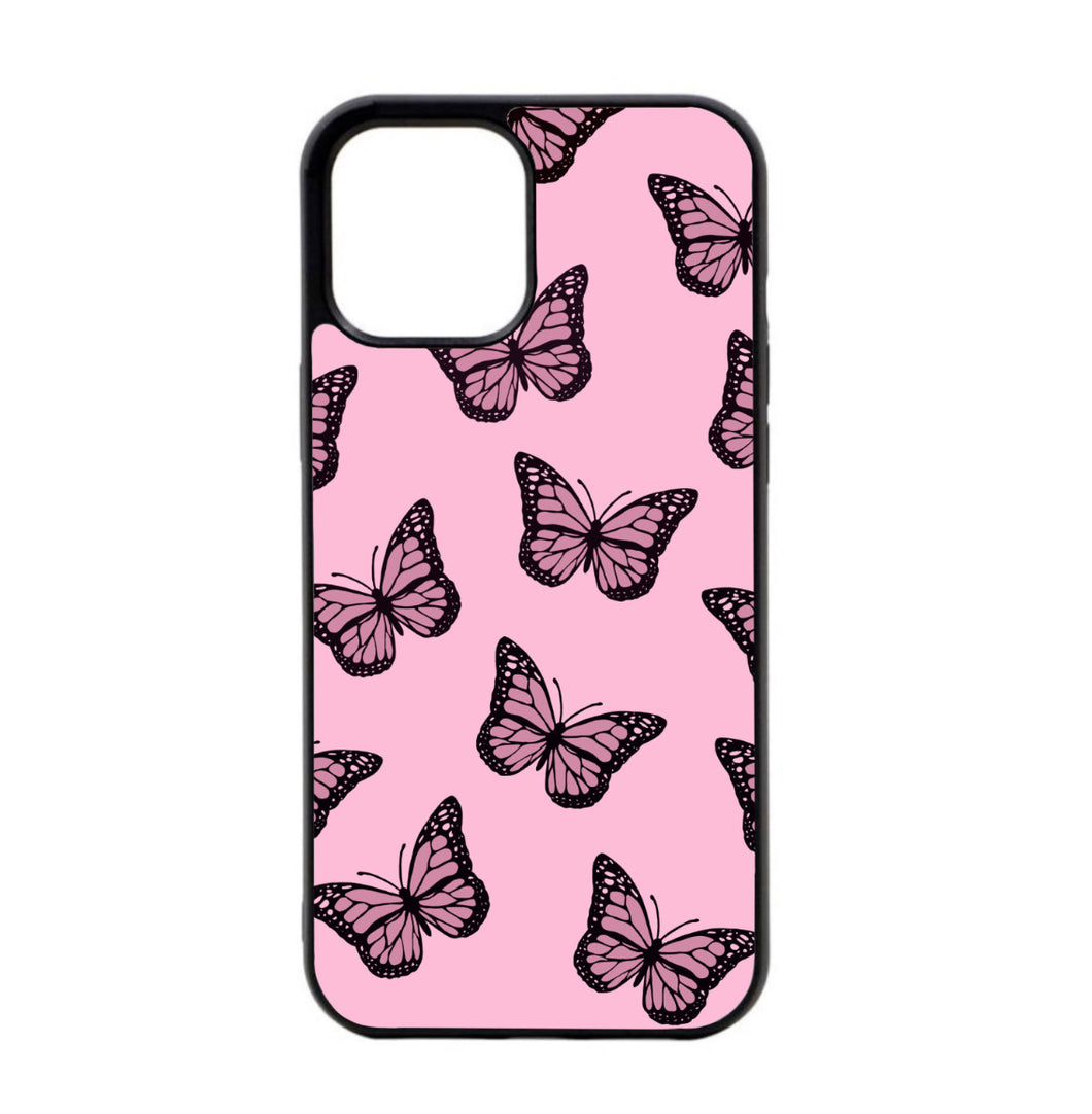 Pink Butterfly Case