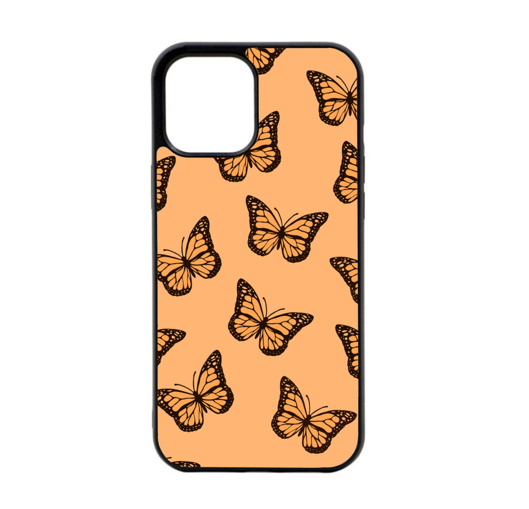 Orange Butterfly Case