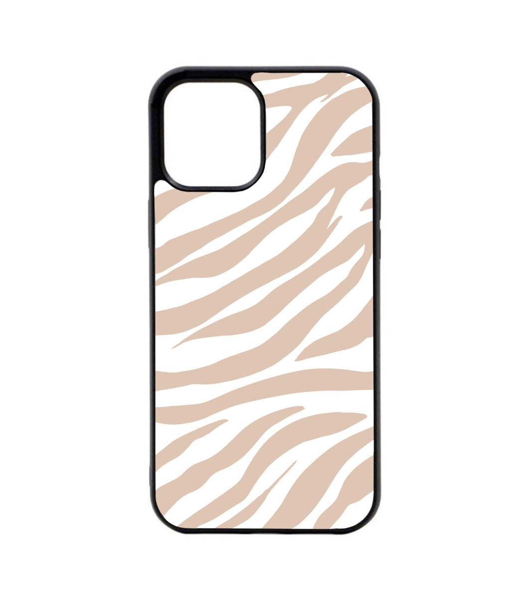 Nude Zebra Print Case