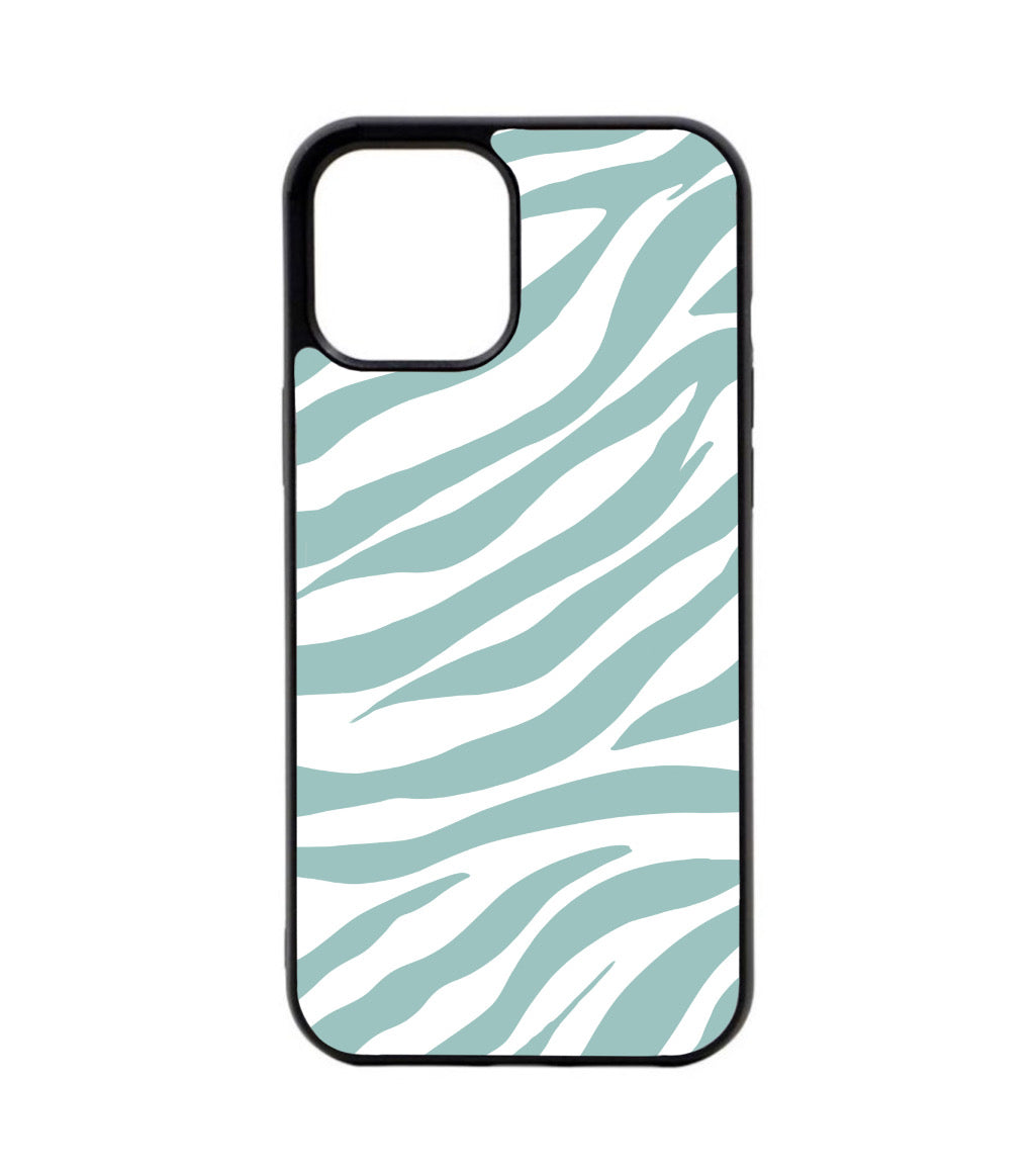 Turquoise Zebra Print Case