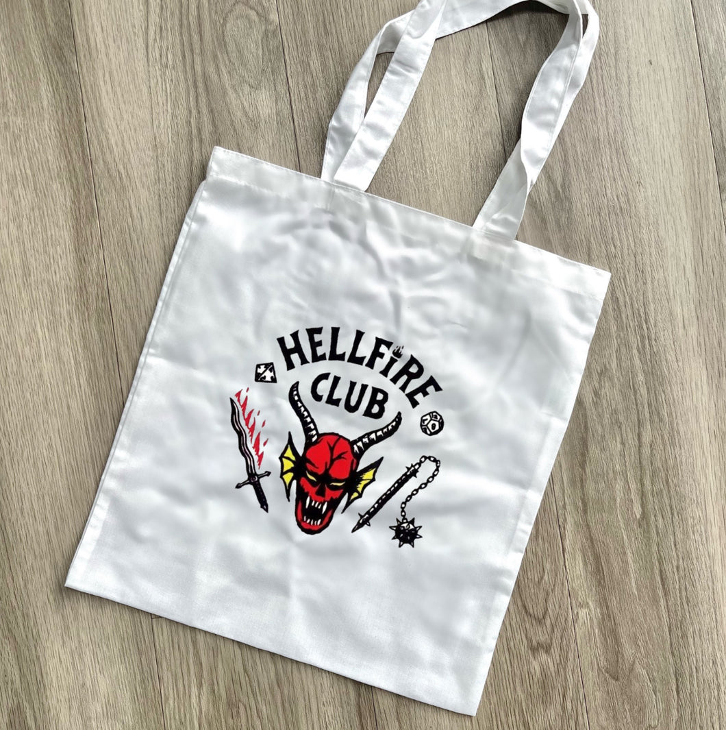 Hellfire tote bag