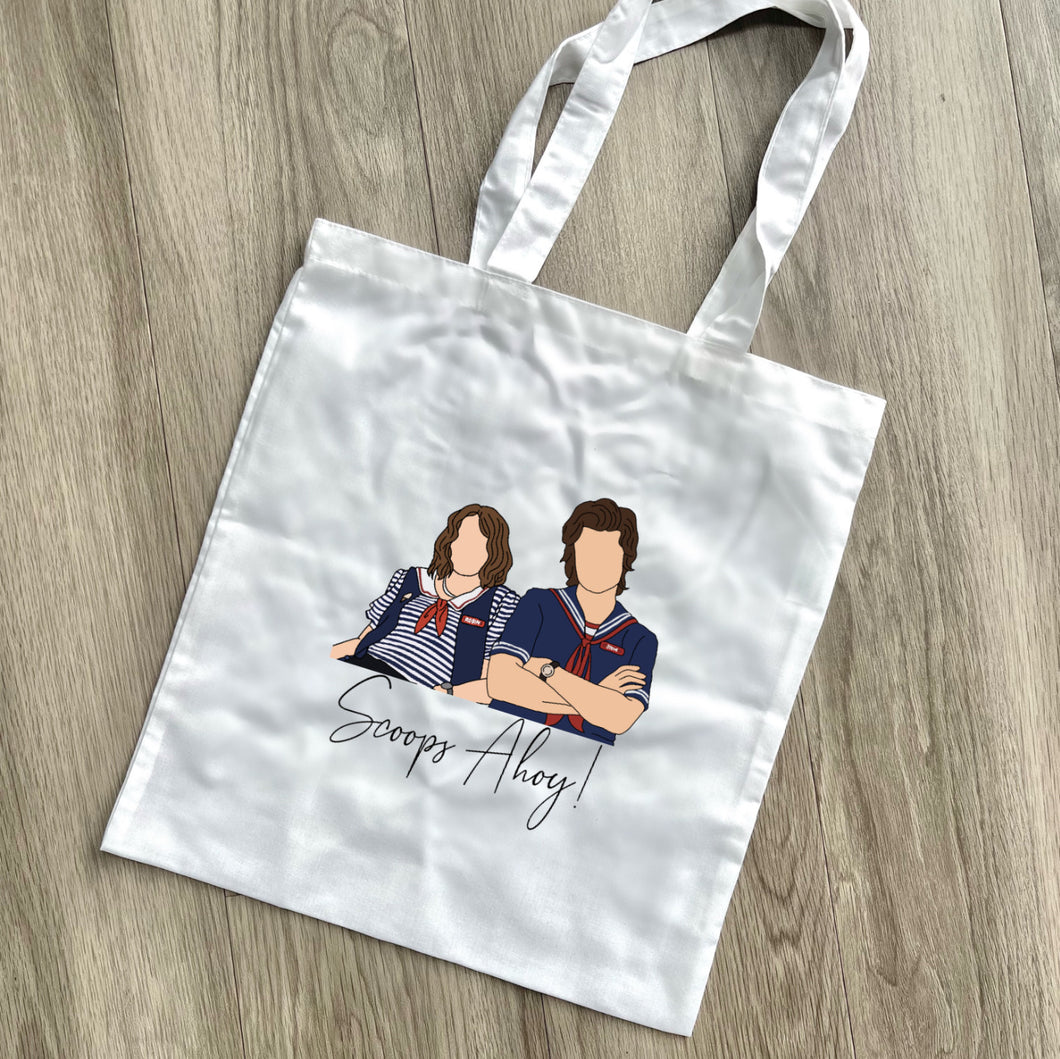 Scoops tote bag