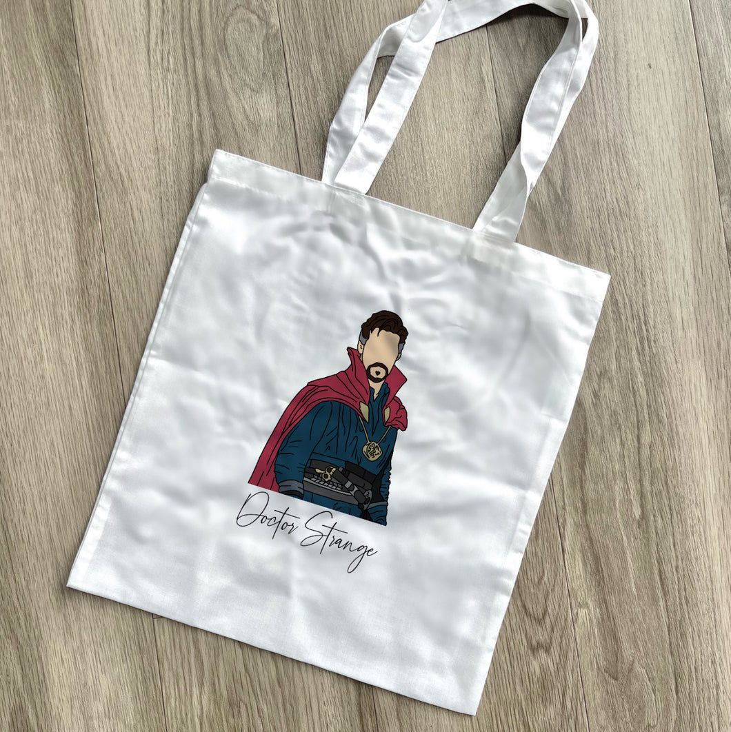 Strange tote bag