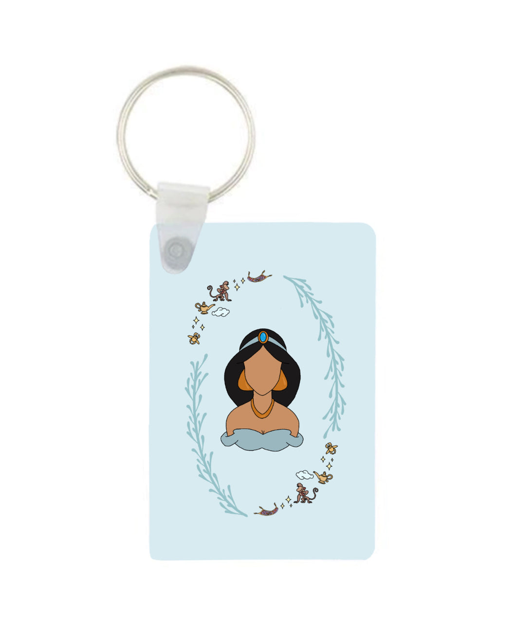 The Genie Princess Keyring