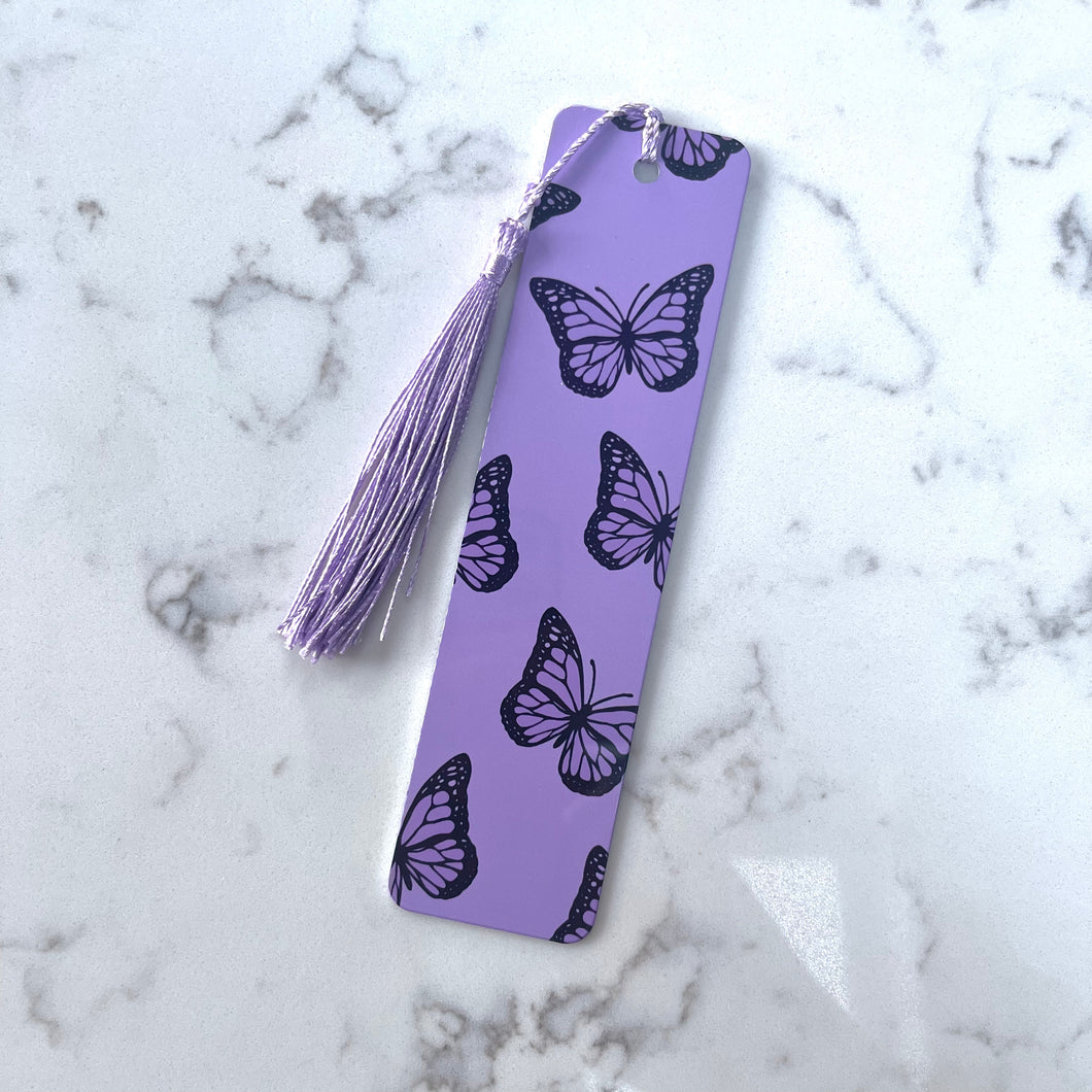Purple Butterfly Bookmark