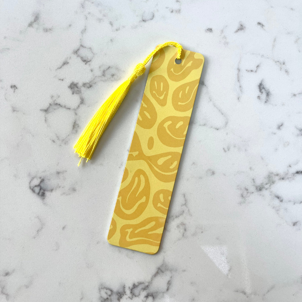 Yellow Smiley Bookmark