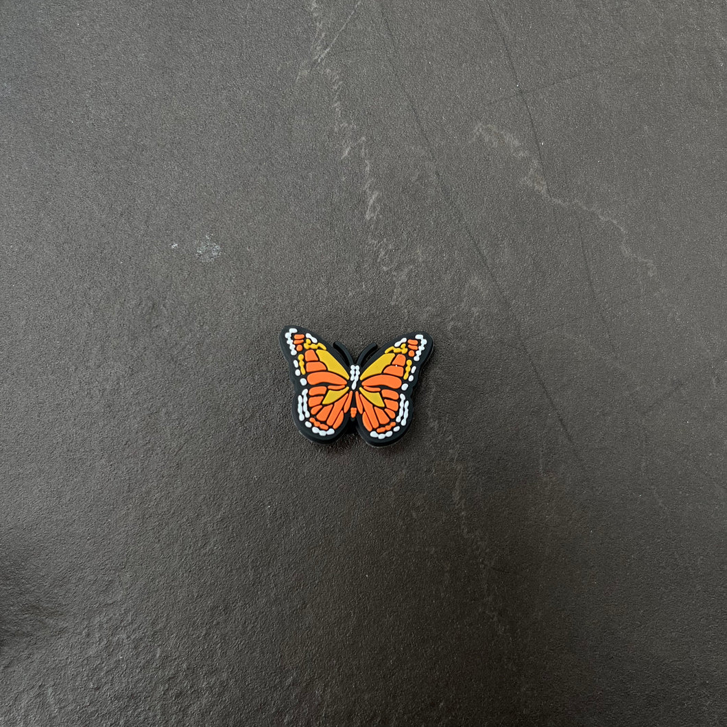 Orange Butterfly Charm