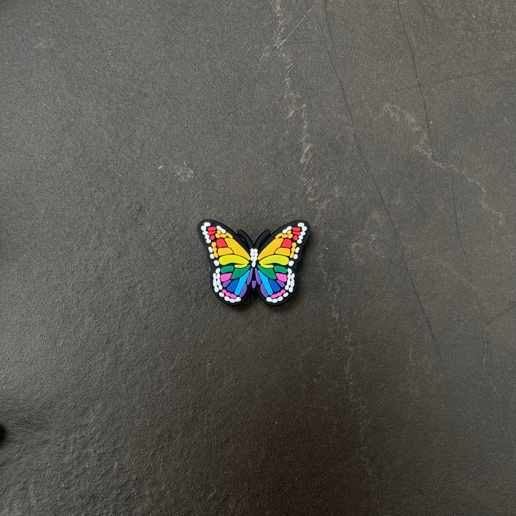 Rainbow Butterfly Charm