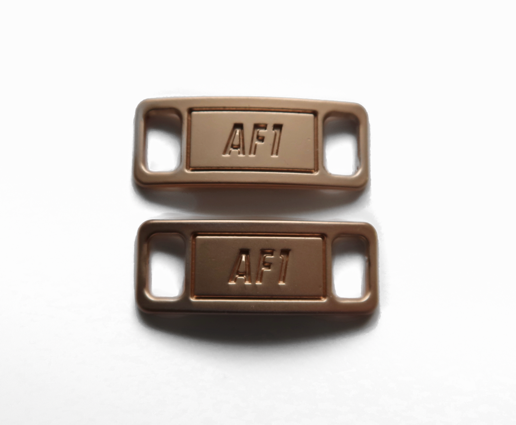 Rose Gold AF1 Shoe Buckle JJ Customs