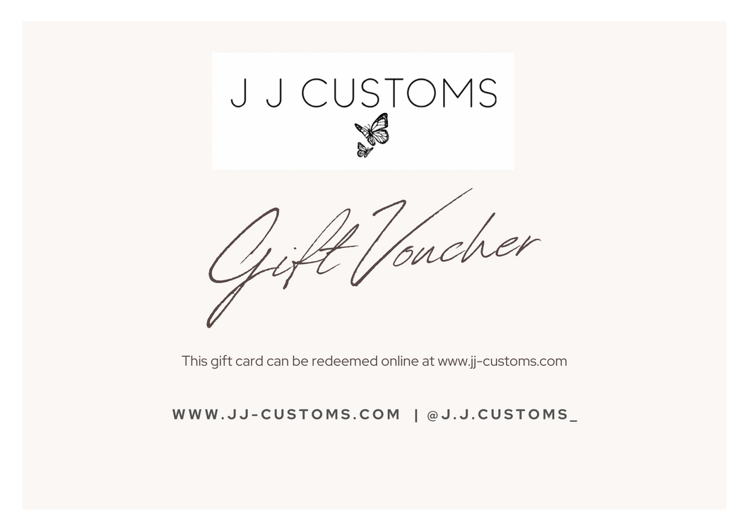 JJ Customs Gift Card