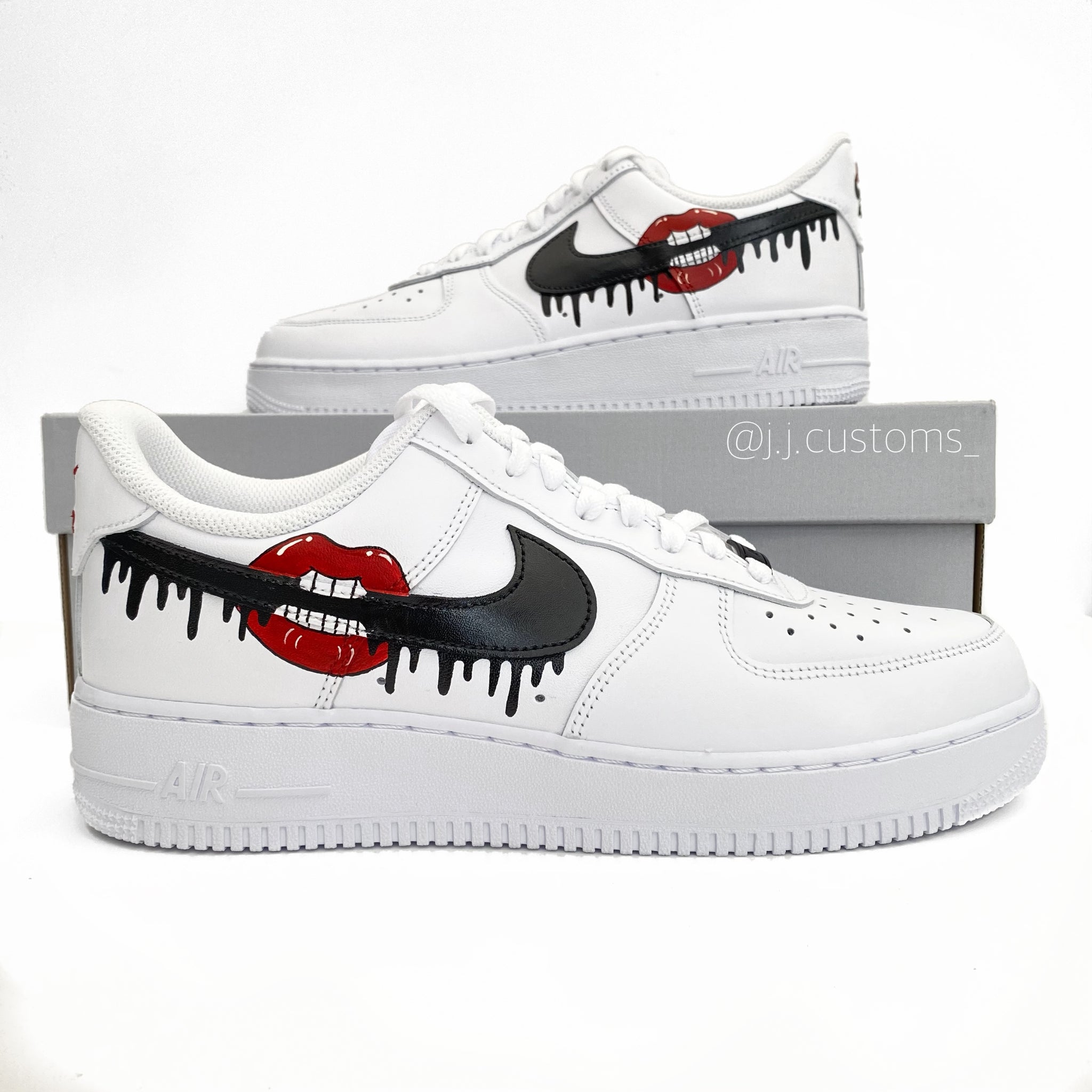 Cartoon Lips AF1 JJ Customs