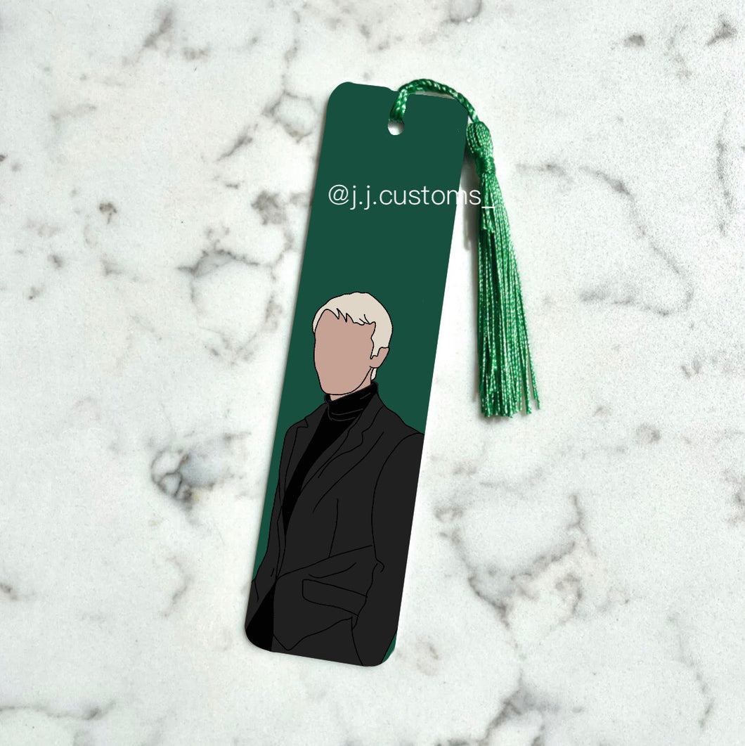Draco Black Suit Bookmark