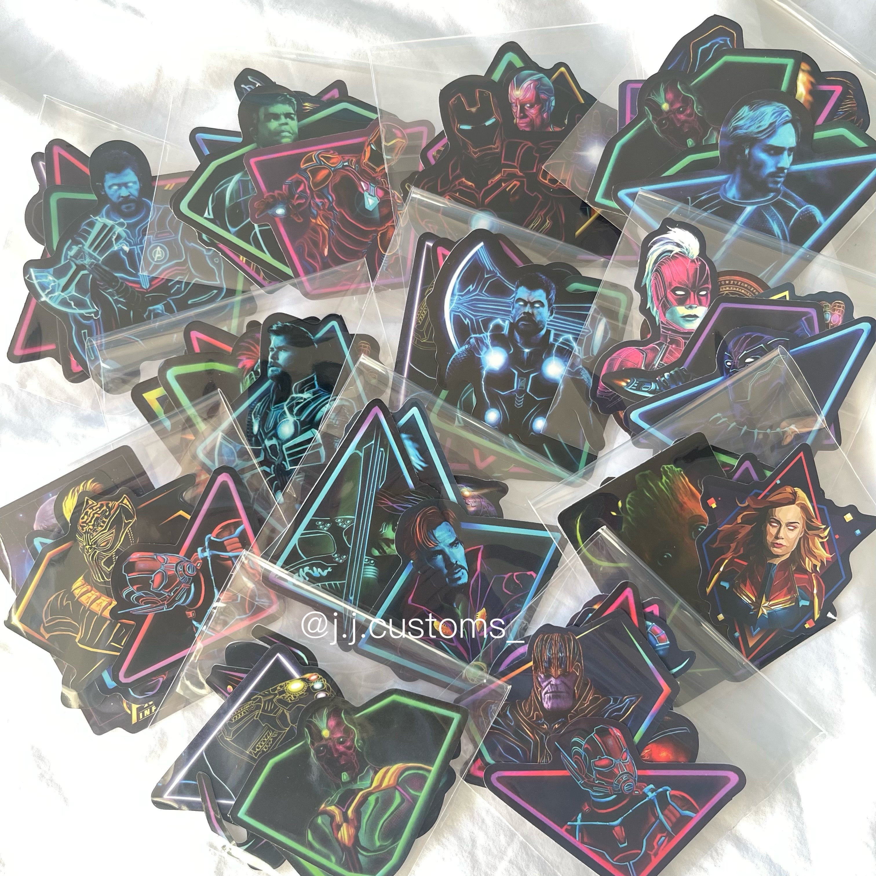 Sticker Jj201 Hero Sticker Pack – JJ Customs
